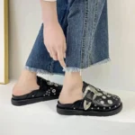 PUNKPLTFM™ Summer Punk Platform Leather Mules 4