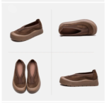 RomaRise Luxe™ | Women’s 4.5cm Cow Suede Platform Loafers – Chunky Ethnic Sneakers for Spring & Autumn 7