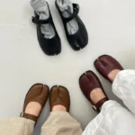 VIVANTE™ Women’s Tabi Ballet Flats – Split‑Toe Vegan Loafers 3