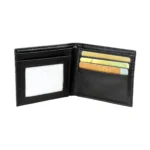 SkullMark™ Double Fold Wallet – Unisex PU Credit Card Holder with Skull Design 6