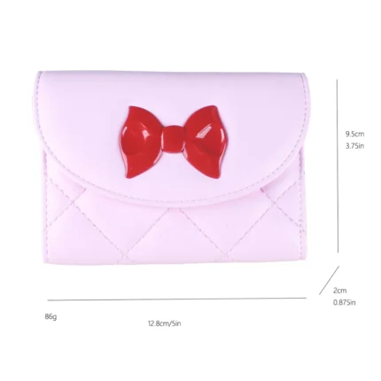 BlushQuilt™ Pink Quilted Wallet – Women’s PU Coin & Card Holder 2
