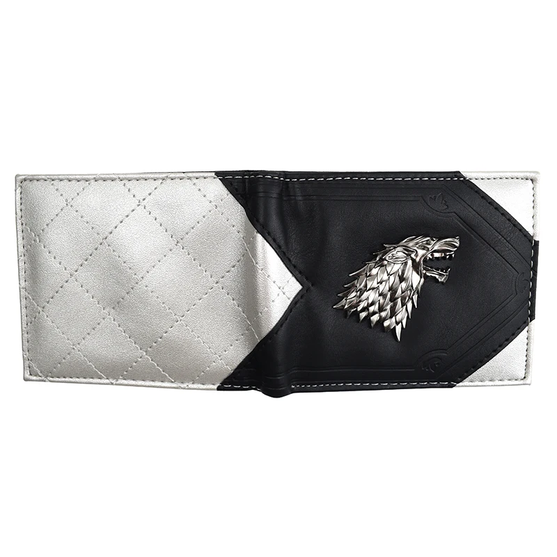 WolfEdge™ Metal Wolf Wallet for Men – PU Leather Short Purse with Coin Pocket & Card Slots 4