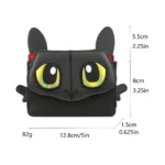 DrakoCharm™ 3D Dragon Coin Purse – Cute PU Wallet & Keychain Bag for Women 6