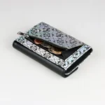 PrismPop™ Laser Geometric Short Wallet – Stylish Women’s PU Coin Purse 1
