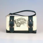 VintageBand™ Colorblock Coin Purse – Retro Women’s Organizer with Wrist Strap & Buckle 1
