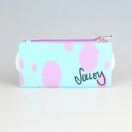 PrintPop™ Long Cartoon Women Wallet – PU Large Capacity Card Clip with Zipper 2
