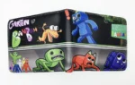Banban Garden™ Anime PU Snap Wallet – Cartoon Foldable Coin Purse & Card Holder 6
