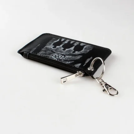 RetroZip™ PU Leather Mini Coin Purse – Credit Card Case with Hook 2
