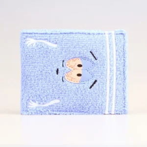Mokira™ Embroidered Anime ID Wallet – Towel Cloth ID & Card Holder for Unisex Use 1