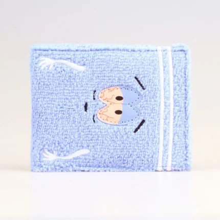 Mokira™ Embroidered Anime ID Wallet – Towel Cloth ID & Card Holder for Unisex Use 1