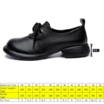 SoleCraft Nomad™ | Women’s 3cm Genuine Leather Ethnic Moccasin Loafers – Handmade Round Toe Flats for Summer & Autumn 2