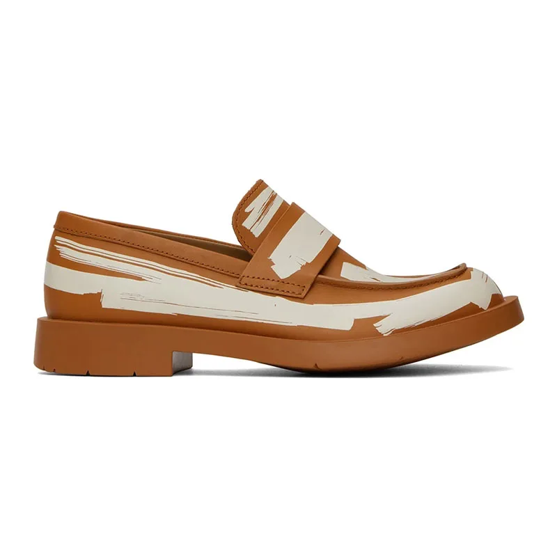 LUXECANDY™ Men’s Candy‑Color Leather Loafers Genuine Leather Comfortable High Quality Shoes 5