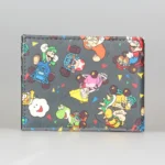 CharmSketch™ Designer Cartoon Wallet – Unisex PU Leather Card Holder 3