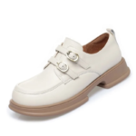 Camden™ Women’s British-Style Double-Buckle Platform Loafers.