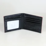 EmbossCraft™ Unisex Slim Embossed PU Wallet – Stylish Card Holder & Note Compartment 6