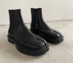 TabiCore™ Men's Split-Toe Chelsea Boots – High-Top Minimalist Thick Sole Boots