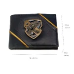 UrbanEdge™ Unisex PU Wallet – Slim Geometric Card Holder with Note Slot 6