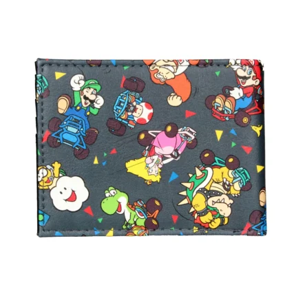 CharmSketch™ Designer Cartoon Wallet – Unisex PU Leather Card Holder 2