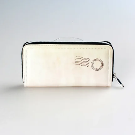 RetroFold™ Envelope Wallet – Unisex Textured PU Long Clutch & Card Holder 2