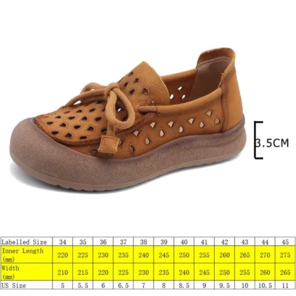 Lunara™ Women's Suede Platform Mary Jane Flats 2