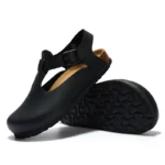 CorkGlam™ Women’s Gladiator Buckle‑Strap Cork Sandals. 3