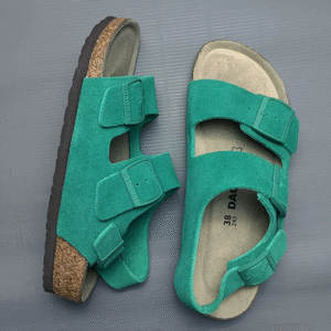 CorkEase™ Classic Soft Cow Suede Unisex Cork Sandals with Arch Support
