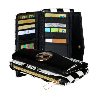 JoyVault™ Printed Relief Wallet – Personalized Unisex Card Holder & Christmas Gift 1