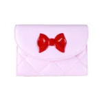 BlushQuilt™ Pink Quilted Wallet – Women’s PU Coin & Card Holder 1