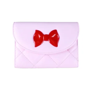 BlushQuilt™ Pink Quilted Wallet – Women’s PU Coin & Card Holder 1