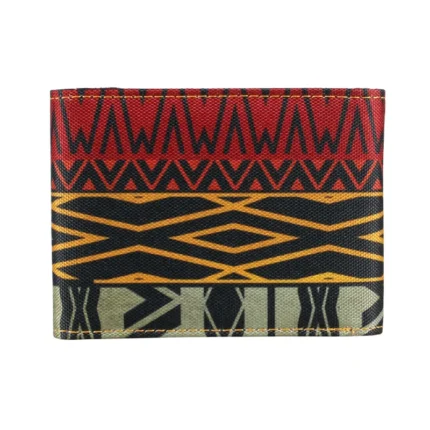 RetroPrint™ Compact Vintage PU Wallet – Unisex Vintage Card & Cash Holder 2