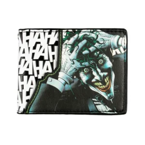 PixelPop™ PU Wallet with Cartoon Print – Unisex Designer Fashion Purse 1
