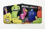 Banban Garden™ Anime PU Snap Wallet – Cartoon Foldable Coin Purse & Card Holder 4