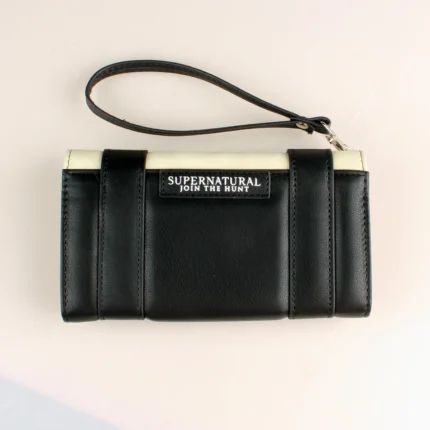 VintageBand™ Colorblock Coin Purse – Retro Women’s Organizer with Wrist Strap & Buckle 2