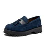 Winslow™ Women’s Genuine Leather & Suede Platform Loafers 3