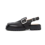 TABIQUEST™ Vintage Women’s Thick-Soled Split-Toe Sandals – PU Leather Tabi Mules with Buckle Strap 3