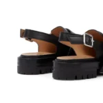 TABIQUEST™ Vintage Women’s Thick-Soled Split-Toe Sandals – PU Leather Tabi Mules with Buckle Strap 5