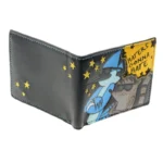 VaultaCraft™ Vintage Geometric Wallet – Unisex Cartoon Applique Short Purse for Cards & Cash 5