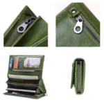 Eloria™ Genuine Leather Long Clutch Wallet – Women's Large Capacity Clutch Purse with Phone & Card Holder 4