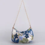 BloomGlitz™ Sequin Floral Shoulder Bag – Casual Summer Hobo Crossbody for Women 1