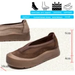RomaRise Luxe™ | Women’s 4.5cm Cow Suede Platform Loafers – Chunky Ethnic Sneakers for Spring & Autumn 3