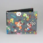 CharmSketch™ Designer Cartoon Wallet – Unisex PU Leather Card Holder 4