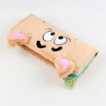 PupCharm™ 3D Dog Wallet – Cute Zipper Purse for Women & Girls | Fur-Textured Card Holder 4