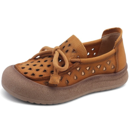 Lunara™ Women's Suede Platform Mary Jane Flats