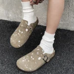 URBANCANVAS™ Graffiti Cork Mules – Unisex Street‑Art Sandals 4