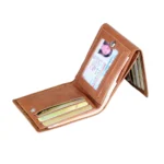 CarvEdge™ Carved PU Wallet – Novelty Unisex Card Holder & Coin Clip 4