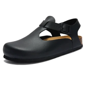 CorkGlam™ Women’s Gladiator Buckle‑Strap Cork Sandals. 1