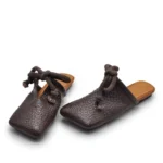 CrossWeave™ Women’s Square‑Toe Slingback Mules 5