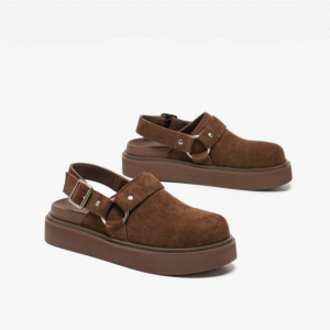 VELTERRA™ Women’s Cow Suede Leather Back Strap Sandals