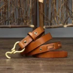 CLASSIKNOT™ 2CM Genuine Women’s Slim Waist Belt for Jeans & Dresses 5