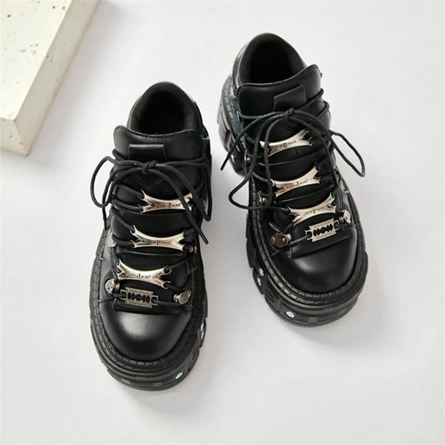 VANTHRA™ Women's Gothic Punk Platform Boots 3